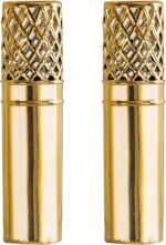 Modern Gold Tall Floor Vase Set of 2, 19.6 inch Reticulated Decortive for Floor,... - Image 2