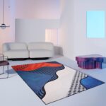 Modern Luxury Area Rug, Abstract Print Soft Carpet, Medium Pile Living Room Bedr... - Image 2