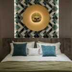 Modern Round Wall Lamp Living Room Bedside LED Sconce Light Bedroom Loft Nordic ... - Image 2