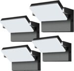 Modern Sleek LED Flood Light 120W, 360° Rotatable Outdoor Security Areas Lightin... - Image 2