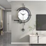 Modern Wall Clock Large Minimalist Decorative Wall Clocks Creativity Silent Non ... - Image 2