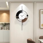 Modern Wall Clock for Living Room,Large Decorative Wall Clock,Digital Creative S... - Image 2