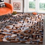 Modern Wool Area Rug - Contemporary Abstract Geometric Design, Thick & Soft Luxu... - Image 2