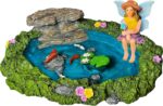Mood Lab Fairy Garden Figurines - Fish Pond Set (2 pcs) - Miniature Decorative S... - Image 2