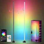 NBBUFF Led Corner Floor Lamp USB Powered with App & Remote Control, Color Changi... - Image 2
