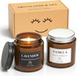 NORVENCE Scented Candles Gift Set, Stress Relief Candles for Home, Premium Soy C... - Image 2