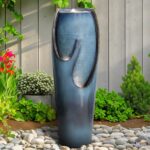 Naturefalls 38.7” H Modern Outdoor Fountain - 4-Tiered Outdoor Garden Fountains ... - Image 2