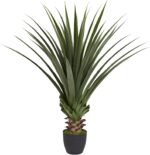 Nearly Natural 4ft Artificial Spiked Agave Plant, Faux Succulent Greenery for In... - Image 2