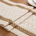 Niviy Boho Table Runner for Summer Home Decor 72 Inches Long Farmhouse Macrame T... - Image 2