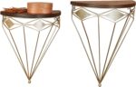 Nolan Wall Shelves Platinum Set of Two - Image 2