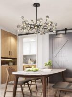 Nordic Tree Branch Chandelier Lighting Modern Living Room Firefly Light Fixture ... - Image 2