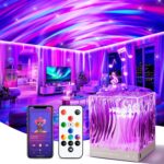 Northern Lights Projector White Noise Sound Machine for Sleep, 18-Color 15 White... - Image 2