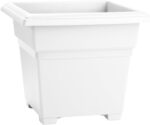 Novelty Root & Vessel Countryside Square Tub Planter, White, 18-Inch - Image 2