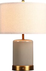 O’Bright Dune - Battery Powered Table Lamp, Rechargeable Cordless Ceramic Lamp, ... - Image 2