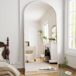 OGCAU 76"x34" Arched Full Length Mirror, Hanging Leaning or Standing Full Body M... - Image 2
