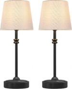 ONEWISH Cordless Table Lamps Set of 2 - Battery Powered Lamp, 4000mAh Rechargeab... - Image 2