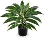 Oairse Artificial Plants Indoor with Pot, 18.1" Fake Potted Plants Medium Artifi... - Image 2