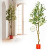Olive Tree with Realistic Branches - Faux Olive Trees Indoor for Living Room, Co... - Image 2