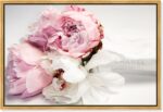 Oliver Gal Peonies and Magnolia Love Canvas Print Wall Art for Living Room, Bedr... - Image 2