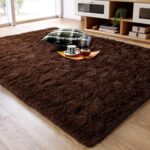Ompaa Fluffy Area Rugs, Super Soft Shaggy Rug Fuzzy Long Fur Carpets for Bedroom... - Image 2