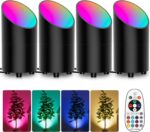 Onforu 7W RGBW Floor Can Light, Color Changing Up Lights Indoor with Foot Switch... - Image 2