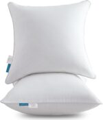 Oubonun 18"x18" Pillow Inserts (Set of 2) - Throw Pillow Inserts with 100% Cotto... - Image 2