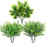 Ouddy Decor 6 Bundles Artificial Greenery Stems Mixed Fake Plastic Plants Eucaly... - Image 2