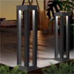 Outdoor Solar Floor Lamps, Lantern Floor Lamp, Outdoor Decor Lanterns for Garden... - Image 2