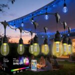 Outdoor String Lights Waterproof - 24FT Color Changing Led Outside Patio Light w... - Image 2