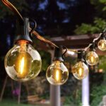 Outdoor String Lights,50ft with 27 Dimmable G40 LED Shatterproof Clear Bulbs UL ... - Image 2