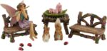 PRETMANNS Fairies for Fairy Garden Accessories for Outdoor - Figurine Bella and ... - Image 2