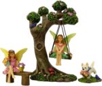 PRETMANNS Fairies for Fairy Garden Outdoor - Miniature Fairy Figurines Set with ... - Image 2