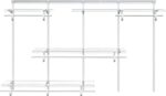 PROWORX 5-8 Ft Closet Organizer System, White Adjustable Custom Metal Wire Shelv... - Image 2
