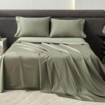 PURE ERA Sheet Set 800 Thread Count Long Staple Cotton Sateen Silky Soft Luxurio... - Image 2
