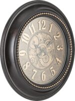 Pacific Bay Rodalben Giant Decorative Light-Weight 24-inch Wall Clock Silent, No... - Image 2