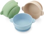 PandaEar 3 Pack Baby Bowls with Suction| Stay Put Silicone Food Bowl for Babies ... - Image 2