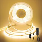 Pandery COB LED Strip,LED Strip Lights 3M/9.84ft,Touch Dimmable LED Strips,CRI90... - Image 2