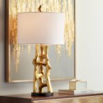 Possini Euro Design Organic Sculpture 29" Tall Modern Glam Luxury End Table Lamp... - Image 2