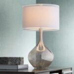 Possini Euro Design Swift Modern Table Lamp 30 1/2" Tall Mercury Glass Chrome Me... - Image 2