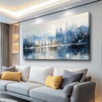 QIYILEXWART Large Wall Decor For Living Room Stretched And Framed Canvas Wall Ar... - Image 2