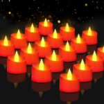 Realistic Flameless LED Tea Lights - 24 Pack Premium LED Tea Lights for Christma... - Image 2