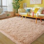 Rezutan Fluffy Rug for Living Room Bedroom Soft Modern Shaggy Fuzzy Kids for Liv... - Image 2