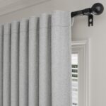 Rinwoc 100% Blackout Curtains 72 inch Length 2 Panels Set for Dining Room Master... - Image 2