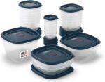 Rubbermaid EasyFindLids Food Storage Containers in Special-Edition Insignia Blue... - Image 2
