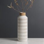Rustic Large Ceramic Vase for Living Room Bedroom 15.75'' Farmhouse Flower Vase ... - Image 2