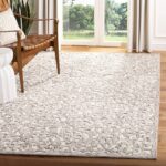 SAFAVIEH Area Rug 8x10 - Trace Collection - Large - Brown & Ivory, Handmade Wool... - Image 2