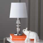 SAFAVIEH Lighting Collection Nola Modern Glam Stacked Crystal Ball/ Off-White Sh... - Image 2