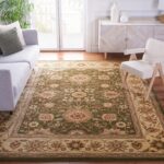 SAFAVIEH Lyndhurst Collection Area Rug - 8' x 10', Sage & Ivory, Traditional Ori... - Image 2