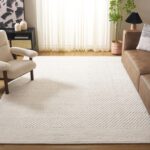 SAFAVIEH Natura Collection 11' x 15' Ivory NAT450A Handmade Wool Living Room Din... - Image 2