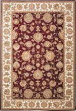 SAFAVIEH Persian Court Collection Area Rug - 5' x 8', Red & Ivory, Handmade Trad... - Image 2